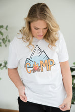 Load image into Gallery viewer, Camp by the Mountains Graphic Tee