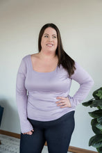 Load image into Gallery viewer, All Squared Away Top in Lilac