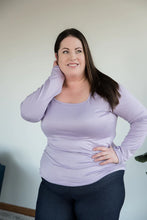 Load image into Gallery viewer, All Squared Away Top in Lilac
