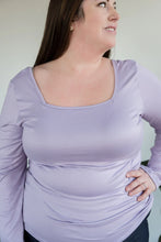 Load image into Gallery viewer, All Squared Away Top in Lilac