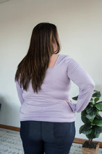Load image into Gallery viewer, All Squared Away Top in Lilac