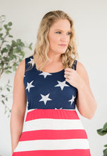 Load image into Gallery viewer, Stars and Stripes Dress