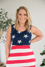 Load image into Gallery viewer, Stars and Stripes Dress