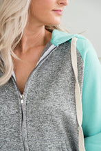 Load image into Gallery viewer, How It&#39;s Mint to Be Zip Hoodie