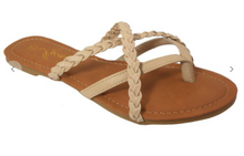 Load image into Gallery viewer, Wear Now Wear Later Beige Sandals