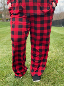 Just For You Plaid Lounge Pants
