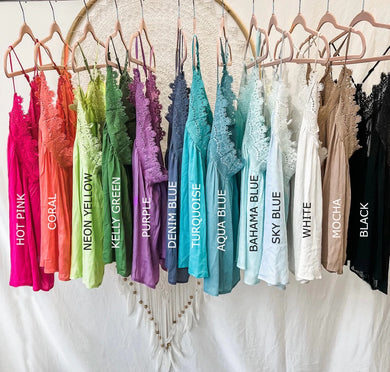 PREORDER- LENI LACE TANKS