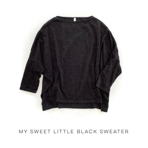 My Sweet Little Black Sweater