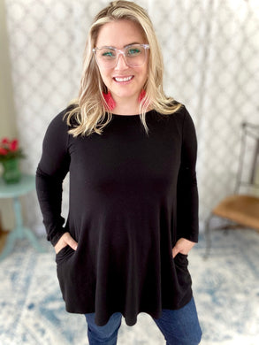 Dare to Dream Top in Black