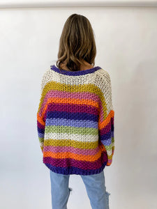 PREORDER- CHARLOTTE RAINBOW CARDIGAN