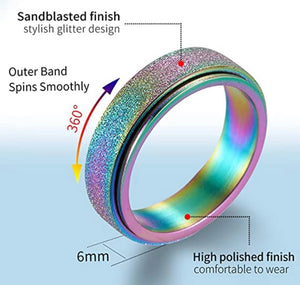 Fidget Spinner Rings