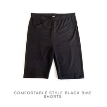 Load image into Gallery viewer, Comfortable Style Black Bike Shorts