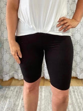 Load image into Gallery viewer, Comfortable Style Black Bike Shorts