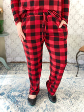 Load image into Gallery viewer, Just For You Plaid Lounge Pants