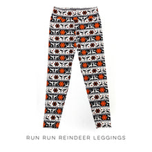 Load image into Gallery viewer, Run Run Reindeer Leggings
